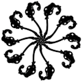Miniatyrbild 2 av 4: 10 st Antik Väggkrok Tungt Arbetskläder Krokar Väggmonterade Krokar Hängande Klädkrok