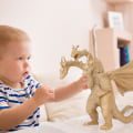 Miniatyrbilde 3 av 4: 10 sett Godzilla-filmmonster Godzilla vs. Kong-leketøy, raton Mosla King Kidora, trehodet dragepuslespill stjerne håndlaget dukkedekorasjoner Kongen av Mon