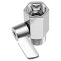 Miniatyrbilde 2 av 4: Dusjhode Avstengningsventil, 304 Rustfritt Stål Mini Kuleventil NPT Gjenget (1/2 tomme Hane X 1/2 tomme Hunn