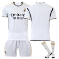 Miniatyrbilde 1 av 4: Nr. 10 Mbappe 2324 Real Madrid hjemmefotballdrakt 2 28size