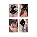 Miniatyrbillede 5 af 5: Professionel Clipper Guard Trimmer Attachment Guarding Comb Guide Fjernelse af Hårspidser Frisør