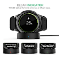 Miniatyrbilde 2 av 5: Trådløs hurtiglader for Gear S3 S2 klokkelader for Galaxy Watch