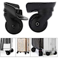 Miniatyrbillede 2 af 5: Heys Udskiftningshjul, 1 par A53 Trolley Case Bagagehjul Universal Rejsekuffert Hjul Udskiftningshjul