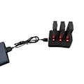 Miniatyrbilde 2 av 5: 3 i 1 Multi Batterilader Hub Intelligent Hurtiglading for Dji Tello Drone