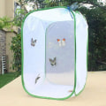 Miniatyrbilde 4 av 5: Insekt Butterfly Habitat Bur Fugl Bur Mesh Bur Luftstrøm Pop-Up 39*41*60cm Grønn