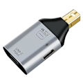 Pikkukuva 1 / 5: USB-C-sovitin Type-C naar -compatibel DP MiniDP-stekker HD-video 4K@60Hz mini DP-compati