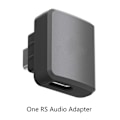 Miniatyrbilde 3 av 5: For 360 ONE RS Mikrofonadapter Horisontal Versjon Action Kamera Tilbehør
