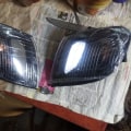 Miniatyrbillede 3 af 5: Par Front Forlygte Lys Blinklys Indikatorlampe Til H1 Starex 1995-2005 Hvid