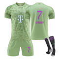 Miniatyrbillede 1 af 4: 2324 Bayern øl version trøje dragt sportstræning holduniform gruppe køb herre- og damefodbolduniform NO.7 S