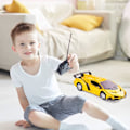 Miniatyrbillede 4 af 5: Transformerende legetøj til drenge og piger i alderen 5-7 år, fjernbetjent deformationsbil, transformerende bil til børn, rc racerbil, robotlegetøj til børn 8-13 år