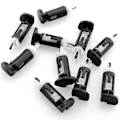 Miniatyrbillede 4 af 5: 10 stk. Plastikmonteringssclips til 4-vejs CPU-kølere 1155 775 CPU-kølelegeme monteringsstift trykskrue køler