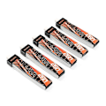 Pikkukuva 1 / 4: 5 KPL / 10 KPL BETAFPV 3.8V 260mAh 80C 1S LiHV Akku Korkean Suorituskyvyn Z-Taitto Prosessi BT2.0 Liitin