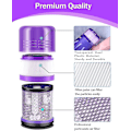 Miniatyrbild 2 av 5: Dyson V12 3-pack filter - Hepa-filter för dammsugare, kompatibel med Dyson V12 Slim Absolute Detect, tvättbart tillbehör