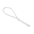 Miniatyrbilde 4 av 4: 400 stk sy elastisk båndsnøre med justerbar spenne elastisk maske øreloop snor øremuff tau