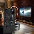 Miniatyrbillede 2 af 3: 1 par 8 ohm 10 watt 40 mm dobbelt intern magnetisk horn mini bærbar lydhøjttaler