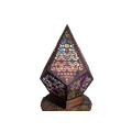 Miniatyrbilde 4 av 5: Bohemian Mosaic Starry Sky Floor Projections Lamp Table Bed