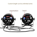 Miniatyrbilde 3 av 5: 1M AC-strømkabel for Beam Moving Head Light Beam 5R/7R Moving Head Light Extension Powercon-kabel