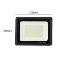 Miniatyrbillede 2 af 5: Udendørs LED-projektør Vandtæt projektør-100W, 270*210mm, 1stk