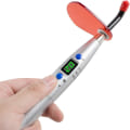 Miniatyrbillede 3 af 3: Dental 5W Trådløs Ledningsfri LED Hærdende Lyslampe 1500mw Egnet Til Tandlægehospital Klinik Familie Essentials (Sliver)