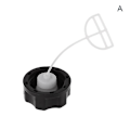 Miniatyrbilde 1 av 5: Universal drivstofftanklokk for 43cc 52cc etc Strimmer Hedge White Grass