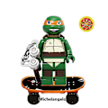 Miniatyrbillede 4 af 5: 12 stk. Teenage Mutant Ninja Turtles Serie Raphael Leonardo Michaelangelo Donatello Minifigur Mini Samlet Byggeklods Legetøj Børnegave