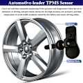 Miniatyrbilde 4 av 5: 4 stk Bil TPMS Sensor Dekktrykksensor 107481200B for 3 2018-2020 S 2014-2020 X 2016 Dekktrykksovervåking