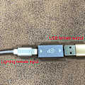 Pikkukuva 3 / 5: 8-pin-Lightning naar USB 3.0 vrouwelijke converter connector adapter voor USB-kabel USB-schijf kaartlezer USB-lamp ventilator meer