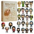 Billie Eilish Julekalender 2025 – 24 Dage 2D Akryl Julekalender Legetøj & Gave