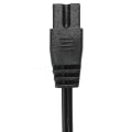 Miniatyrbilde 2 av 2: 2m 12V DC 2-pins tilkoblingskabel, erstatningskabelkontakt for bilkjøleskap/kjøleboks A