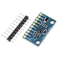 Miniatyrbild 2 av 5: MPU-9250 9-Axis Sensormodul med I2C/SPI, Triaxiellt Gyroskop + Triaxiell Accelerometer