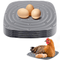 Miniatyrbilde 1 av 5: 8 Pakk Vaskbare Hønseredematter for Egglegging, Redekasseinnlegg for Hønsehus Gjenbrukbare C