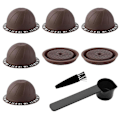 Miniatyrbild 1 av 5: Återfyllningsbar Kaffe Kapsel För Vertuoline & Vertuo Pod, 150 Ml Kaffe Pods För Presso Vertuo Kaffe-Yvan
