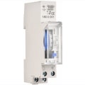 Pikkukuva 1 / 4: 24 tunnin mekaaninen ajastin 15 minuutin vähimmäisajastin Kiskoasennus Sisäänrakennettu akku, SUL180a AC220-240V Harmaa - SUL180a AC220-240V Harmaa