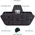 Pikkukuva 2 / 5: Stereo-kuulokemikrofonisovitin Xbox One/One S/Elite 1&2/Xbox Series X|S -ohjaimille, mikrofonikuulokesovitin Xbox One -ohjaimelle