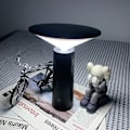 Miniatyrbilde 3 av 5: LED-skrivebordslampe med øyebeskyttelse, dimbar USB-nattbordslampe