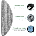 Miniatyrbilde 5 av 5: 16 stk. moppeputer for Combo I5, I5+, J5, J5+ robotstøvsuger, mikrofiber, vaskbar, gjenbrukbar moppeklut