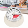 Miniatyrbillede 4 af 4: Køkken Timer Mekanisk Timer Madlavningstimer Student Timer Rustfrit Stål med Magnet - Rød, 1 stk
