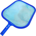 Miniatyrbillede 2 af 4: 1 Pool Skimmer Net, Fintmasket Netpose Fanger, Pool Leaf Rake Skimmer Net Rengøringsværktøj