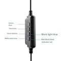 Miniatyrbillede 5 af 5: Kablet USB Headset Call Center Headset med Mikrofon Spil Støjreducerende Over-Ear Hovedtelefoner til C
