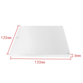 Miniatyrbilde 5 av 5: 120X120X6mm Børstet Aluminiumsplate 3D-Skriver Varm Seng Z-Akse Støtte Baseplate for VORON V0 V0.1