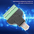 Miniatyrbild 2 av 5: RJ45-hane till 8-stifts terminalblock Ethernet-adapterkonverter