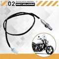 Miniatyrbillede 5 af 5: Ny Lambda Sonde Ilt O2 Sensor 21176-0775 211760775 til KAWASAKI Vulcan S EN650 2015-2022 Versys