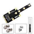 Pikkukuva 5 / 5: NVME SSD - MINI PCI-E -sovitin kortti M.2 NGFF NVME KEY M - MINI PCIE monitoimimoduuli