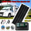 Miniatyrbilde 2 av 5: Solcellepanel 1000w220v inverter sett-12v til 220v utendørs grill strømforsyning ladesett