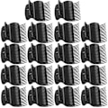 Miniatyrbillede 1 af 5: 18 stk. Hot Roller Clips Plastik Curler Claw (Sort)