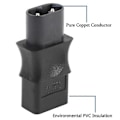 Miniatyrbild 2 av 5: 2 st 2-Pin Iec 320 C8 Hane till Iec 320 C9 Hona Ac Adapter 6A/250V Industriell Strömomvandlare