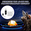 Miniatyrbild 5 av 5: Perimeter Trip Alarm 360 Täckning Högt Ljud Tidig Varning Säkerhetssystem för Camping och Säkerhet Egendomssäkerhet(A)