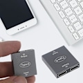 Miniatyrbild 2 av 5: USB-C Hon till Dubbel USB-C Hon Delare Hub Konverter Adapter Typ C Koppling Förlängare Utbyggnad Kontakt för USB-C Enhet