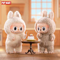 Miniatyrbillede 3 af 5: 1 stk. LABUBU The Monsters Spændende Macaron Plysdukker Figur Legetøj Blind Boxes (Farve Tilfældig) 1 Enkelt pakke