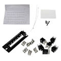 Miniatyrbilde 1 av 5: 6 Port CAT6 Patch Panel FTP LAN RJ45 Nettverkskabel Adapter Keystone Jack